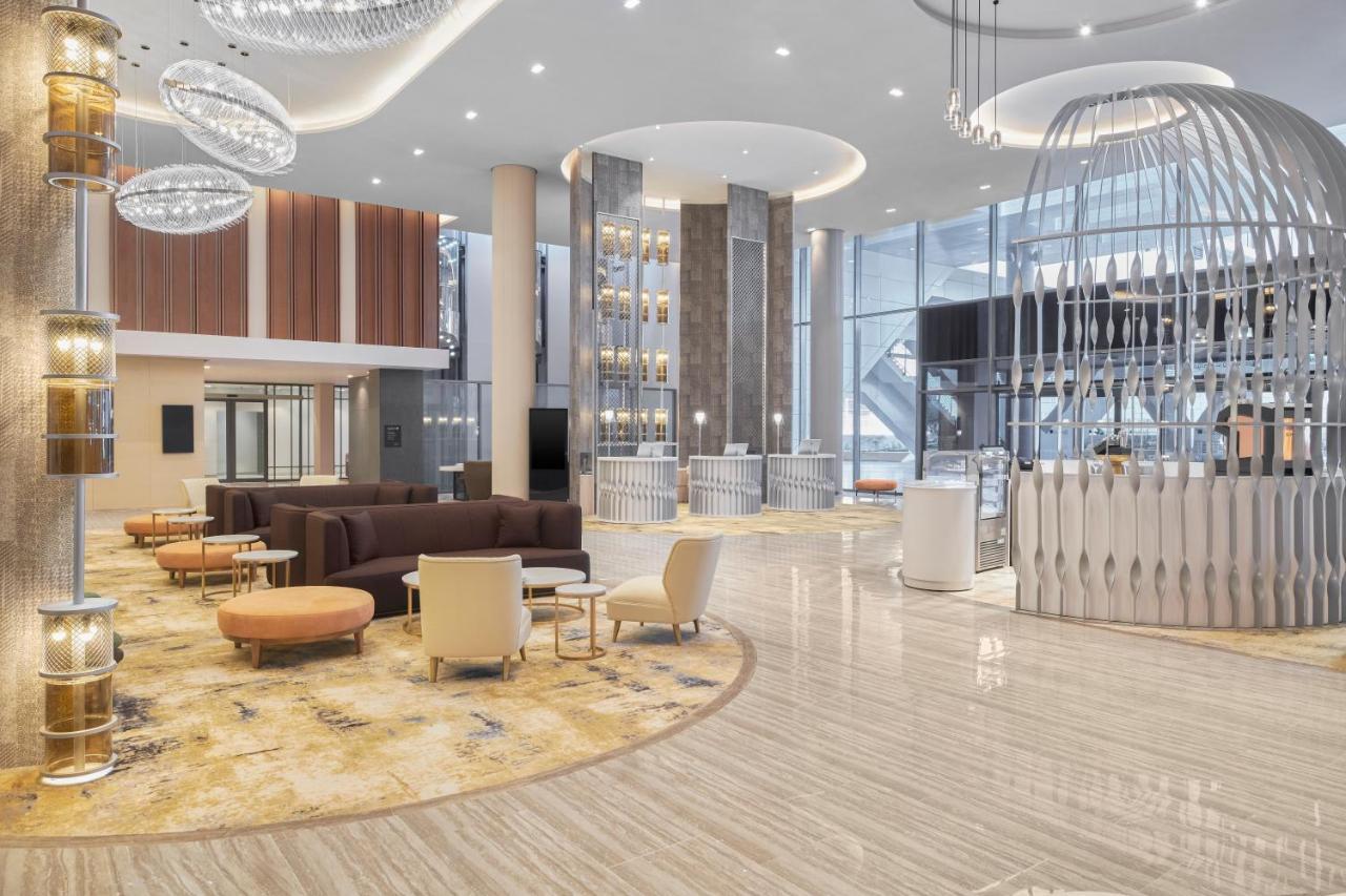Radisson Blu Hotel Riyadh Convention And Exhibition Center Riade Exterior foto Lobby