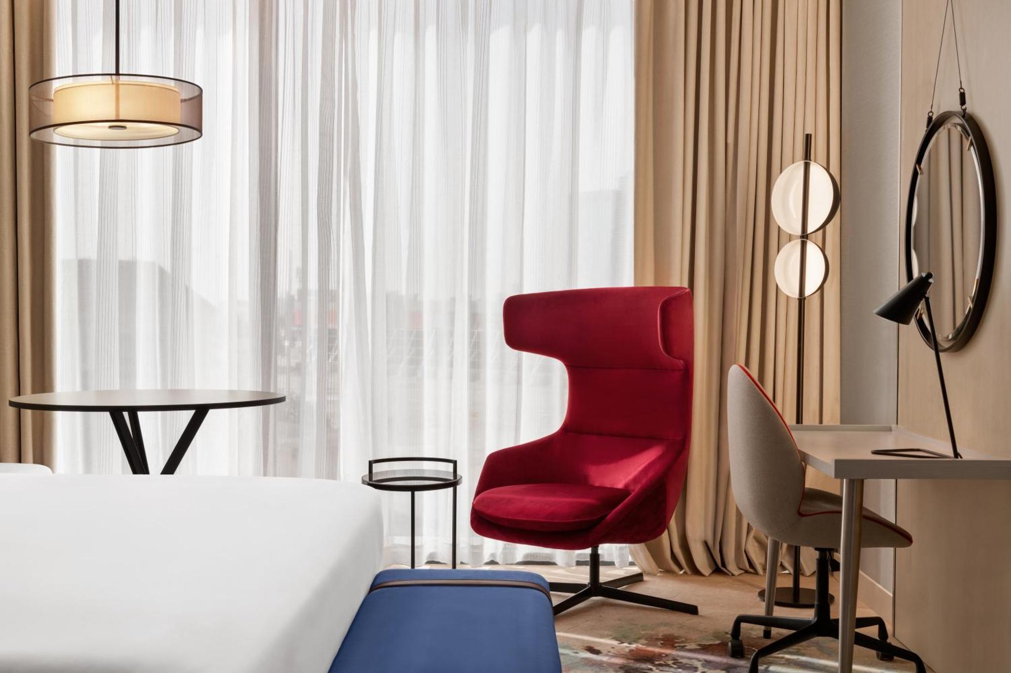 Radisson Blu Hotel Riyadh Convention And Exhibition Center Riade Exterior foto A room at the hotel